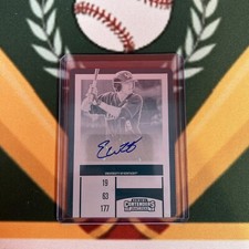 2017 Panini Contenders Draft Picks Evan White Auto 1/1 Printing Plate