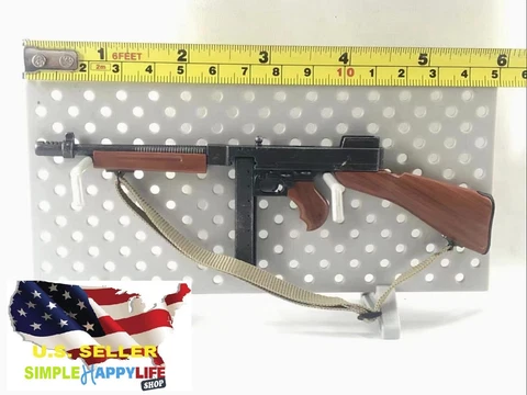 1/6  WW2 US ARMY SUBMACHINE GUN MODEL M1928 FOR HOT TOYS 12" FIGURE PHICEN ❶USA❶ Cover