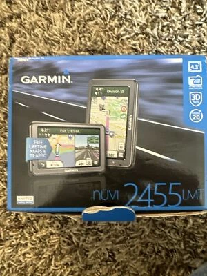 Garmin Nuvi 2455LMT GPS Portable Navigator 4.3" Wide-screen LCD Display 2455 - Image 1 of 4