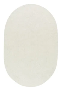 Tula Cream Oval Indoor Outdoor Rug - Picture 1 of 7