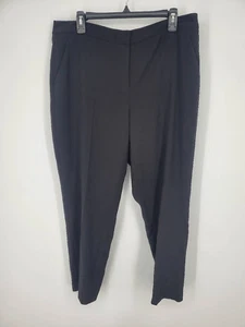 T Tahari Damen schwarz kurz Karriere Arbeitshose Hose Größe 14 - Bild 1 von 4