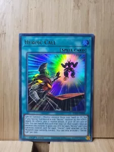 Yu-Gi-Oh! 🏆Heroic Call - 1st Edition🏆ULTRA RARE Card - Foto 1 di 1
