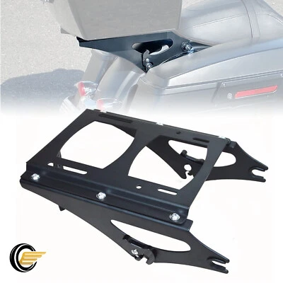 Detachable Trunk Rack Luggage Bracket For Harley Touring Electra Glide 09-13 - Image 1 of 4
