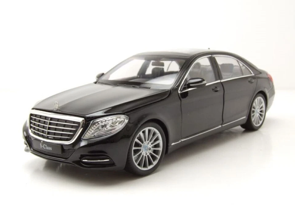 Mercedes S-Class W222 2013 Nera Modellino 1:24 Welly - Immagine 1 di 4