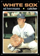 1971 Topps Ed Herrmann #169 Chicago White Sox Baseball Card