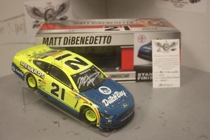 2021 Matt DiBenedetto Dutchboy Menards 1/24 Action NASCAR Diecast Autographed - Picture 1 of 2