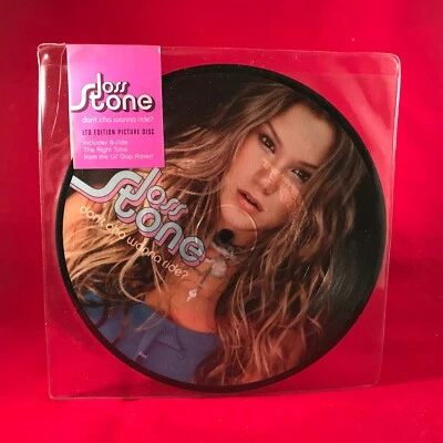 JOSS STONE Don't Cha Wanna Ride 2005  UK 7" vinyl PICTURE DISC single BRAND NEW - Image 1 of 2