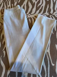 Donna Karan Mixed Media Wildleder Baumwolle Leggings Gr. 6 EU 40 Hose Neu $ 495 - Bild 1 von 7
