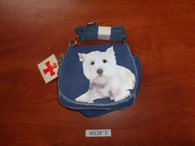 Fuzzy Nation 狗钱包蓝色 Jean Sam 325 DS37 B2 — 第 1/4 张图片