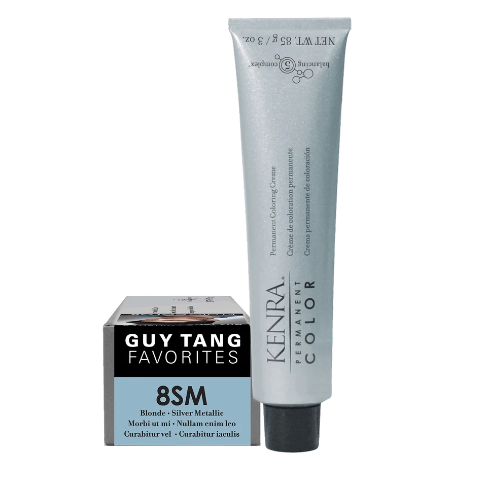 Kenra Color Permanent 8sm Blonde-silver Metallic 3 Fluid Ounce