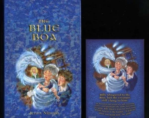 Jenny Nimmo - Die blaue Boa; SIGNIERT 1./1. + POSTKARTE - Bild 1 von 2