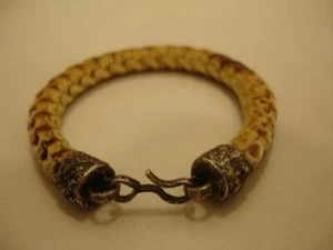 Lou Zeldis signiertes Schlangenwirbel Armband Sterlingsilber Haken Sammlung #4 - Bild 1 von 12