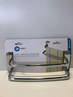 iDesign Axis Portasciugamani, Doppia Asta, Metallo, Argento, 24,7x8,9x8,3 cm - Immagine 1 di 2