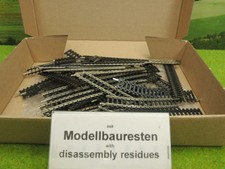 Minitrix 4928 etc N Konvolut 35 x diverses Gleismaterial  (QK) W1323