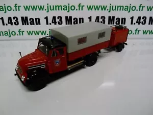 CPF78 FEUERWEHR 1/43 Hachette IXO Robur Garant 30K Anhänger Motorpumpe TSA - Bild 1 von 4