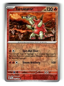 Pokemon Temporal Forces Turtonator 035/162 Reverse Holo - Picture 1 of 3