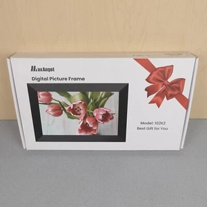 MaxAngel Digital Picture Frame (102KZ) 9-3/4” Screen Open Box - Picture 1 of 10