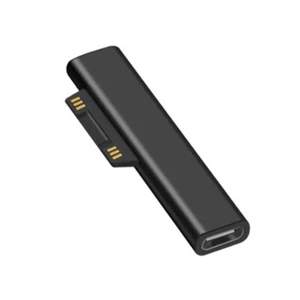 DC 15V Type-C USB-C Female to Surface Pro7 Pro6 Pro5 Pro4 Pro X Go Book - Photo 1 sur 7