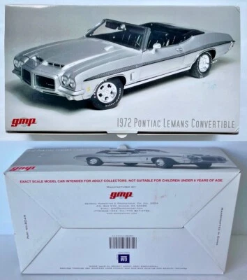 Pontiac Lemans 1972 convertible fundido a presión 1:18 GMP 8049 Foto 1 de 4