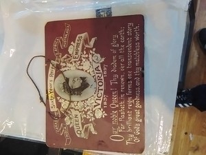 Antique Queen Victoria Sixty Year Reign Card