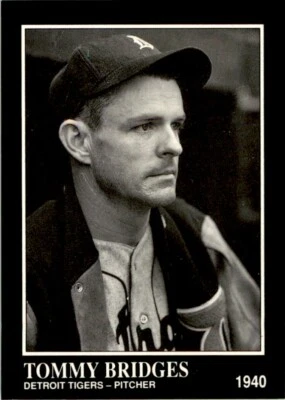 1991 CONLON COLLECTION TSN - #180 TOMMY BRIDGES DETROIT TIGERS - Image 1 of 2