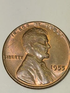 1955 Double Die Obverse L on Rim ERROR 2.86 Grams Weight - Picture 1 of 15