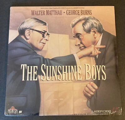 The Sunshine Boys (Laserdisc, 1992) - 1975 Theatrical - W Matthau, G Burns - NEW - Imagem 1 de 4