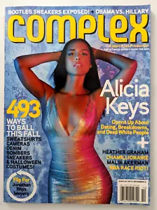 Complex Magazine October 2007 Alicia Keys Jonathan Meyers Chamillionaire - Imagen 1 de 3