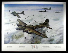 1987 Wwii Memphis Belle Print By Blake Morrison â€“ Limited Edition Of 50