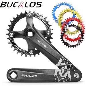 104BCD Crank 170mm Crankset 30-42T Mountain Bike Narrow Wide Single Chainring UK - Picture 1 of 14