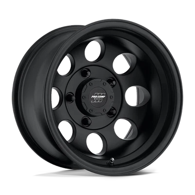 16x8 Pro Comp 7069 Vintage Flat Black Wheel 6x5.5 (-12mm) - Image 1 of 4