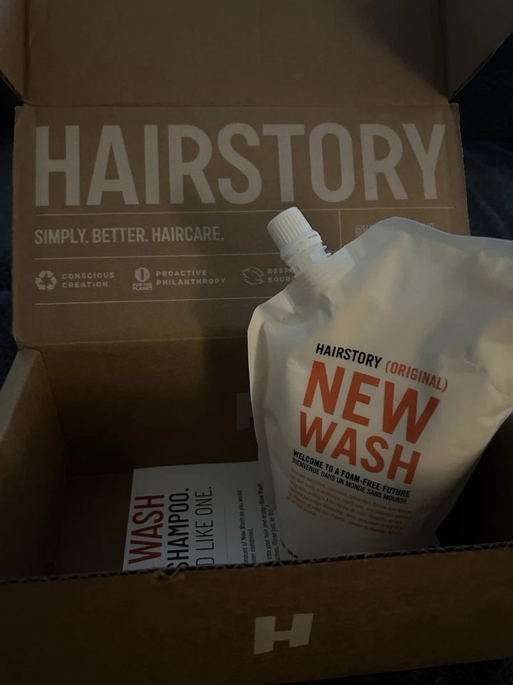 Hairstory New Wash ORIGINAL Hair Cleansing Cream 20oz New In Box - Image 1 of 1