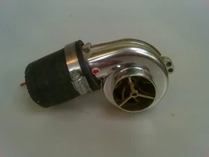 DIY Turbo Sound Whistle Simulator 12V Chrome Intake Electric Turbo Noise Maker - Bild 1 von 6