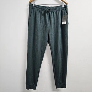 Apana Mens Jogger Large Gray Athleisure Pants Casual Bottoms - Picture 1 of 14