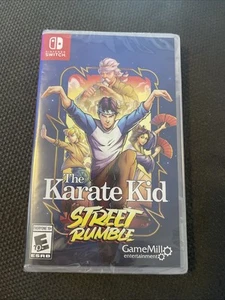 New Sealed THE KARATE KID STREET RUMBLE NINTENDO SWITCH NIB - Picture 1 of 2