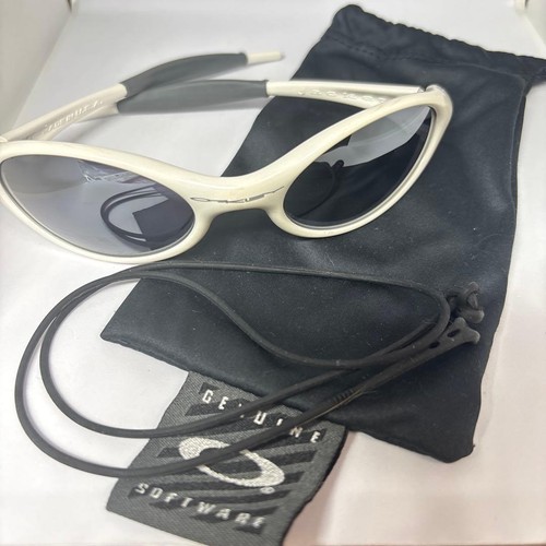 VTG 90s Oakley Eye Jacket Gold | eBay