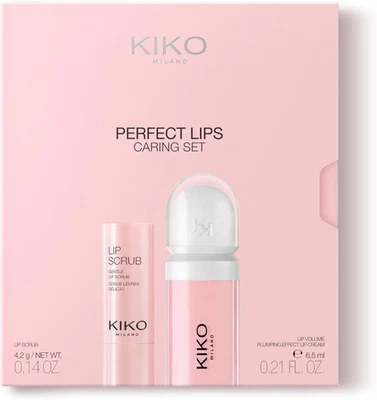 ‎KIKO MILANO KIKO Milano Perfect Lips Caring Set, Skincare Set: 1 Lip Scrub And 1 Perfecting