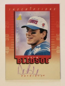 1997 Pinnacle Inscriptions Autographs #3 Drew Bledsoe/1970 - Picture 1 of 2