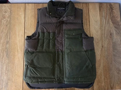 Filson Down Cruiser Vest | Large | Otter Green | MSRP $349 - Image 1 of 4