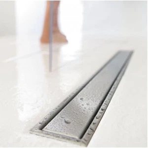Drenaje lineal de ducha para piso de baño Wirquin Wetroom 110 cm acero inoxidable - Imagen 1 de 4