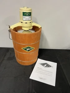 WOW! RARE EUC White Mountain 6 Qt Electric Ice Cream Freezer Model F69206 TESTED - Picture 1 of 24