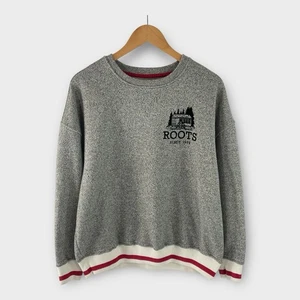 Men’s Genuine Roots Cabin Pull Over Sweater, 50 Years Anniversary Size Medium - Picture 1 of 5