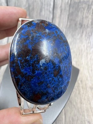 Jay King шахты находки .925 синий лес камень манжеты браслет новый в коробке - Изображение 1 из 4