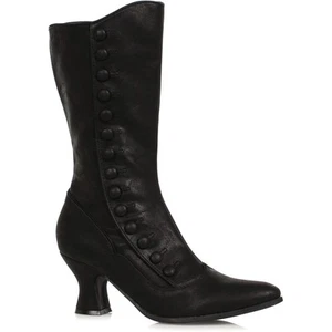 Ellie 2,5"-Absatz viktorianische Stiefeletten Erwachsene Damen Kostüm Schuhe 253/Sonya Größe 8 - Bild 1 von 5