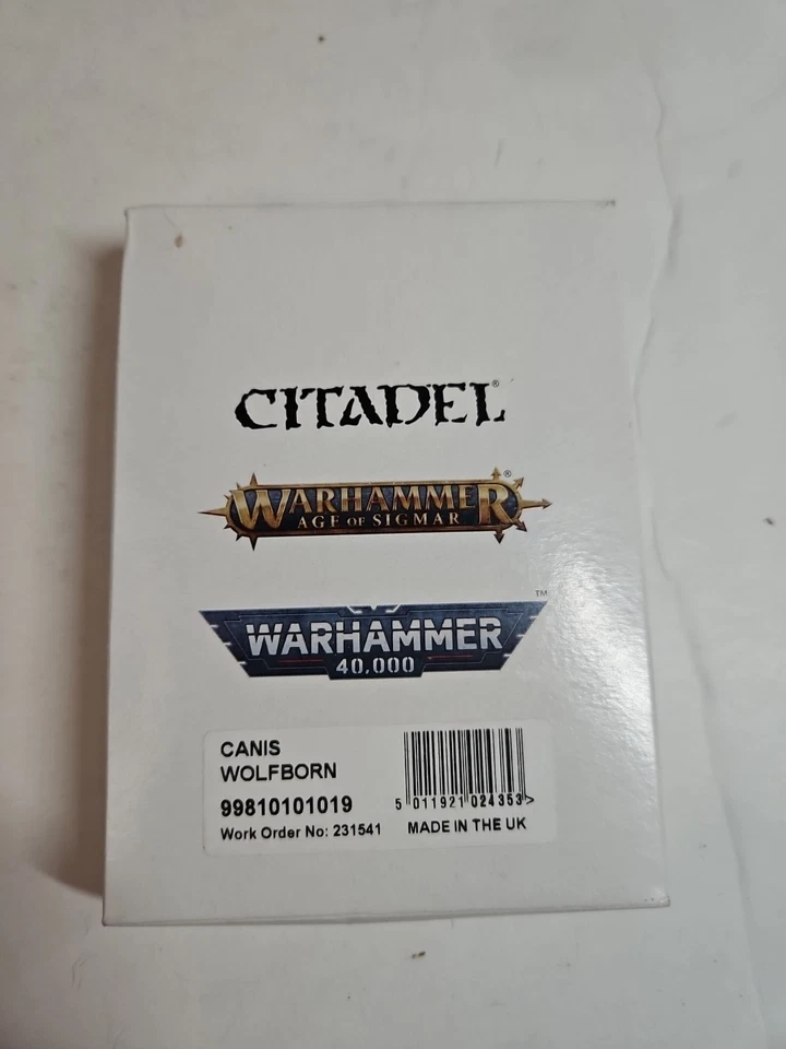 Warhammer 40k Finecast Space Wolves Canis Wolfborn