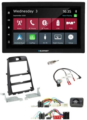 Blaupunkt 2DIN Lenkrad USB Bluetooth DAB Autoradio für Hyundai Genesis 2010-2013 - Bild 1 von 4