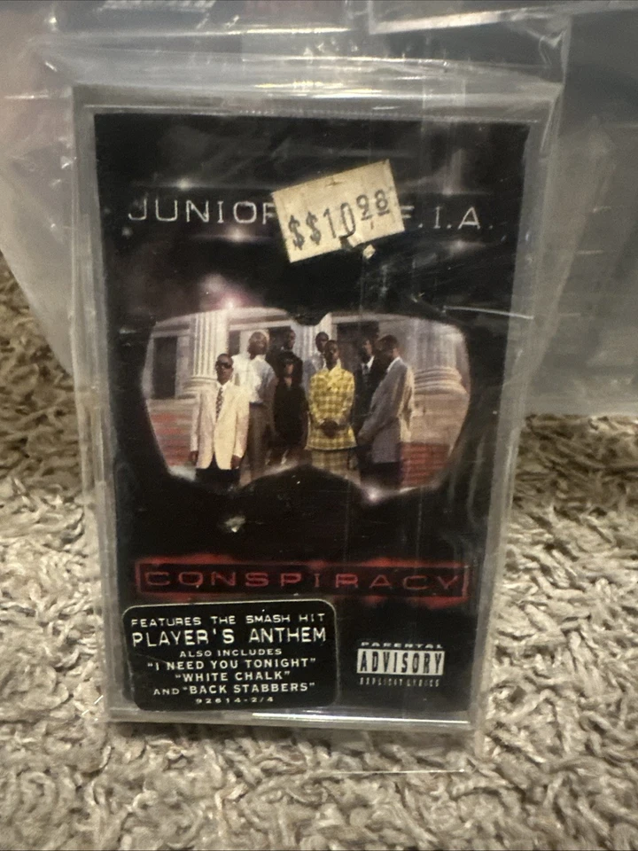 JUNIOR MAFIA M.A.F.I.A. CONSPIRACY CASSETTE TAPE - Image 1 of 3