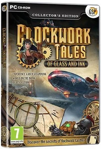 CLOCKWORK TALES OF GLASS AND INK Hidden Object Collector's Edition PC Game NEW - Picture 1 of 12