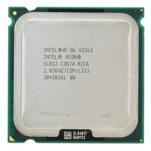 Intel Xeon X3363 2.83GHz SLBC3 Cach 4-Core CPU LGA 775 80 W Processors - Picture 1 of 4