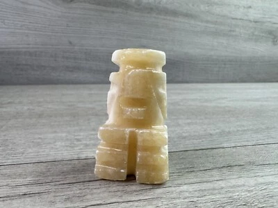 Lt. Brown White Marble / Onyx Stone Replacement Pawn Chess Piece - Image 1 of 4